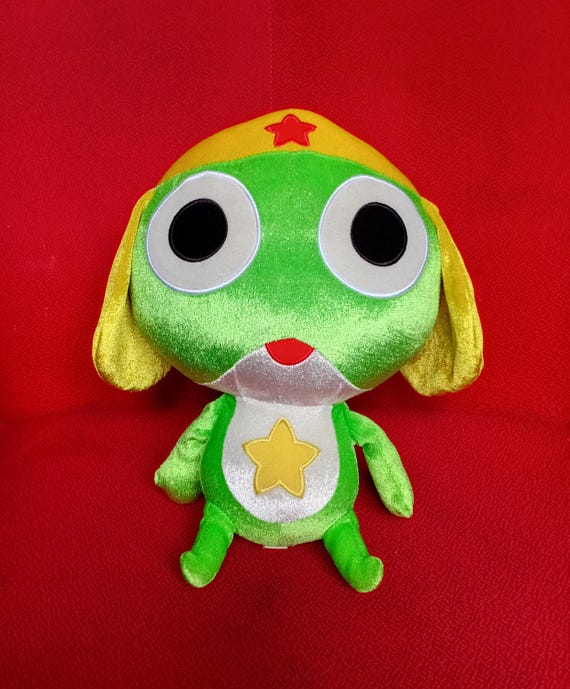 光沢のあるケロロ軍曹のぬいぐるみ人形ソフトトイ - Etsy 日本