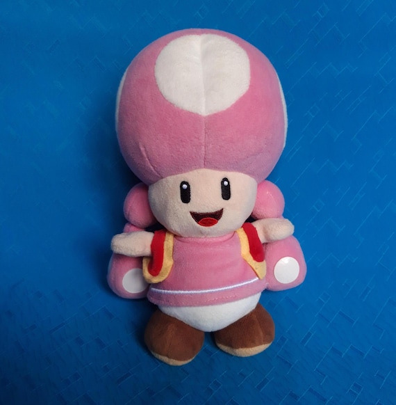 Super Mario Toadette Sanei Nintendo Plush Stuffed Doll Soft Toy Etsy