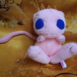 Pokemon Shiny Mew Plush Toys Dolls Cute Cartoon Mew Pokémon Plush Stuffed  Animals Toys