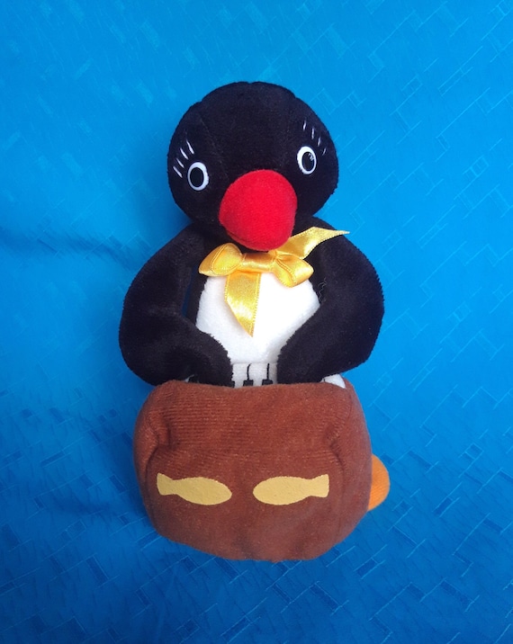 1996 当時物　VINTAGE　PINGU　パパ　フィギュア Vintage Pingu Figurine Figure Hard Toy - Etsy