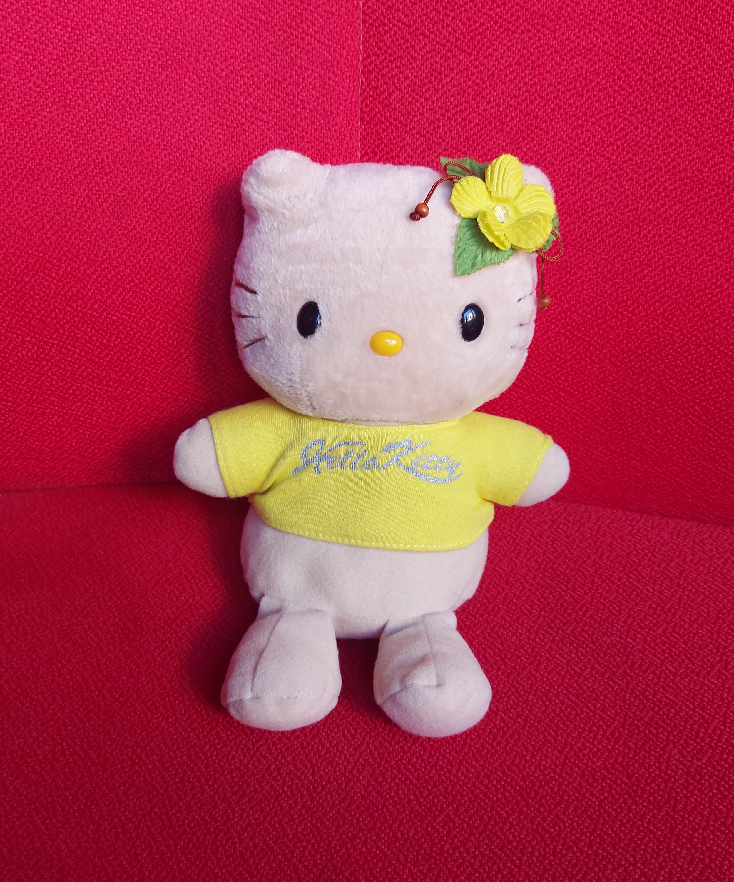 ヴィンテージ タン ハローキティ 2001 ぬいぐるみ ソフトトイ - Etsy 日本