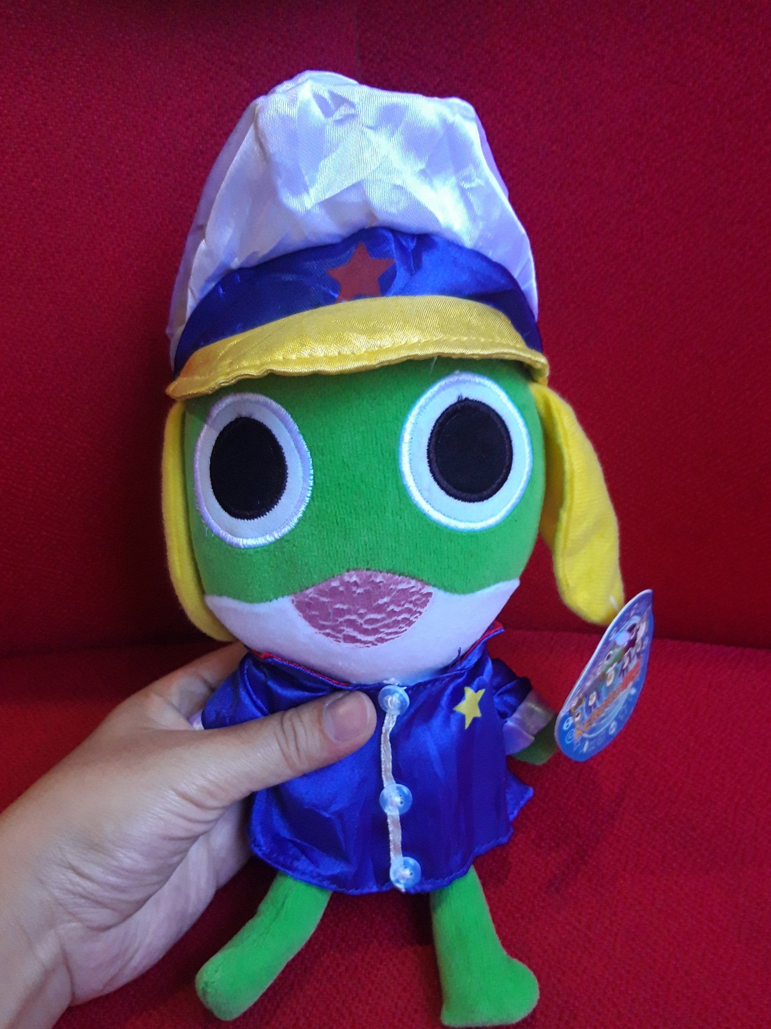 Sgt Frog Captain Keroro with Tag Plush Doll Soft Toy | Etsy