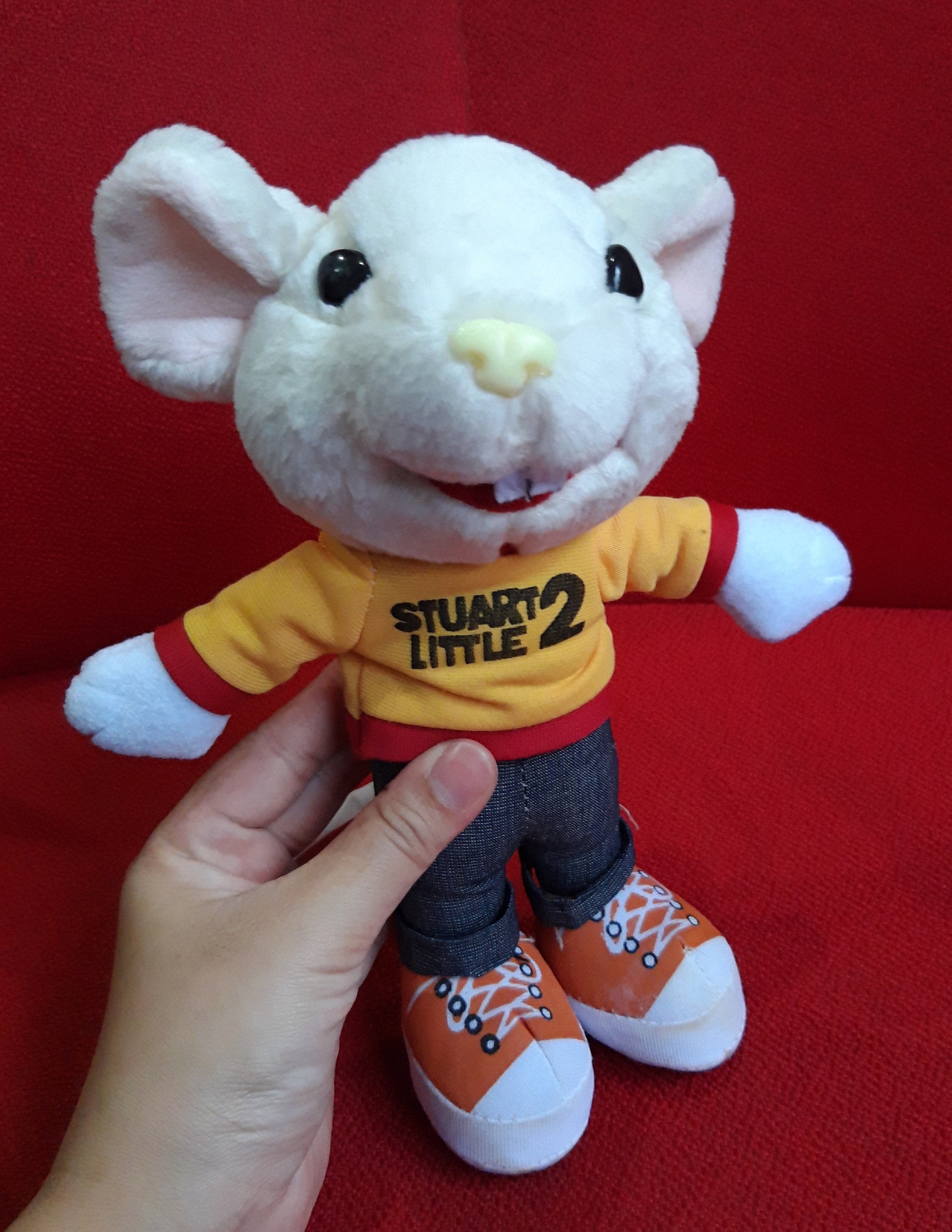 Vintage Stuart Little Mouse Plush Doll Soft Toy Etsy