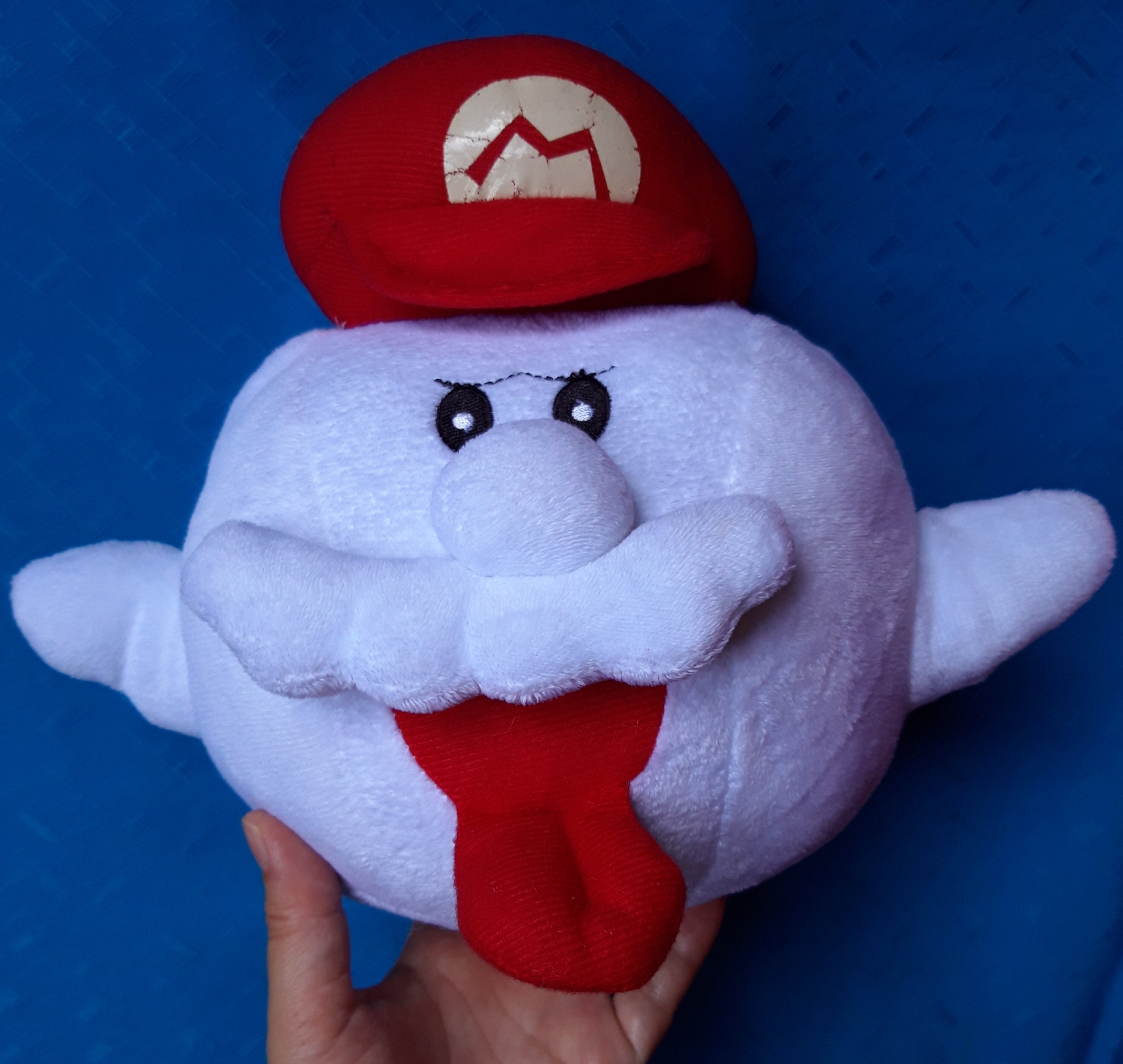 Super Mario Boo Ghost Banpresto Red Hat Nintendo Plush Stuffed | Etsy