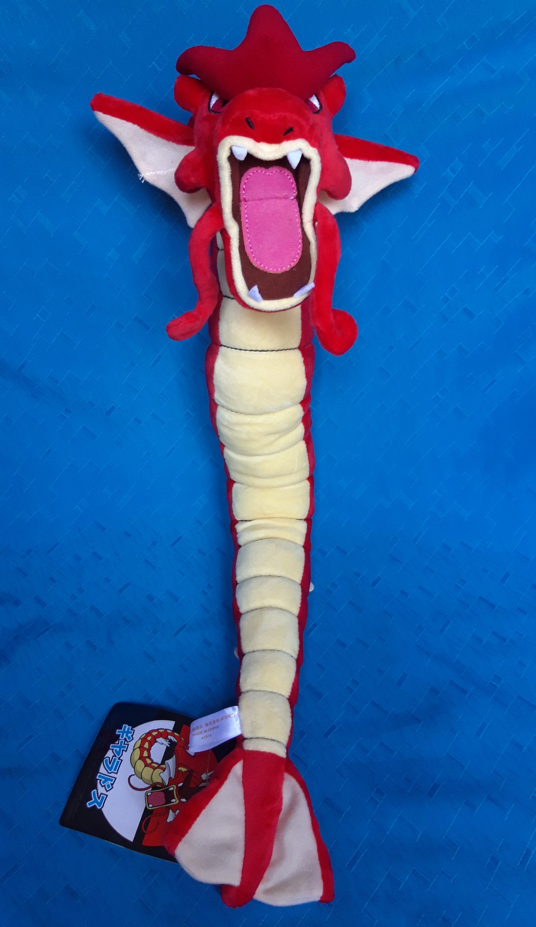 Bendable Red Gyarados Pokemon Center With Tag Plush Stuffed | Etsy