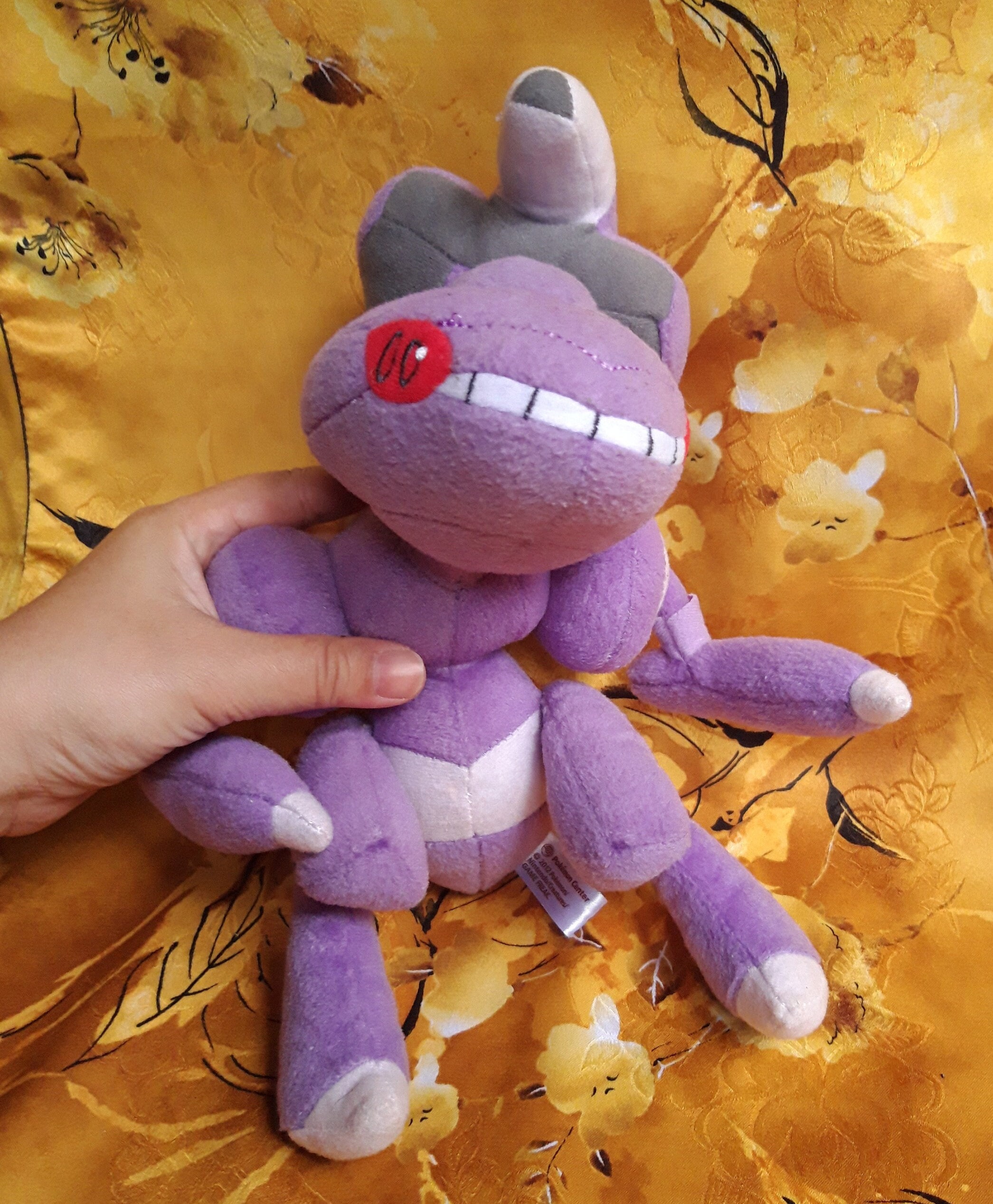 Authentic Pokemon plush shiny Genesect 10cm my pokemon collection