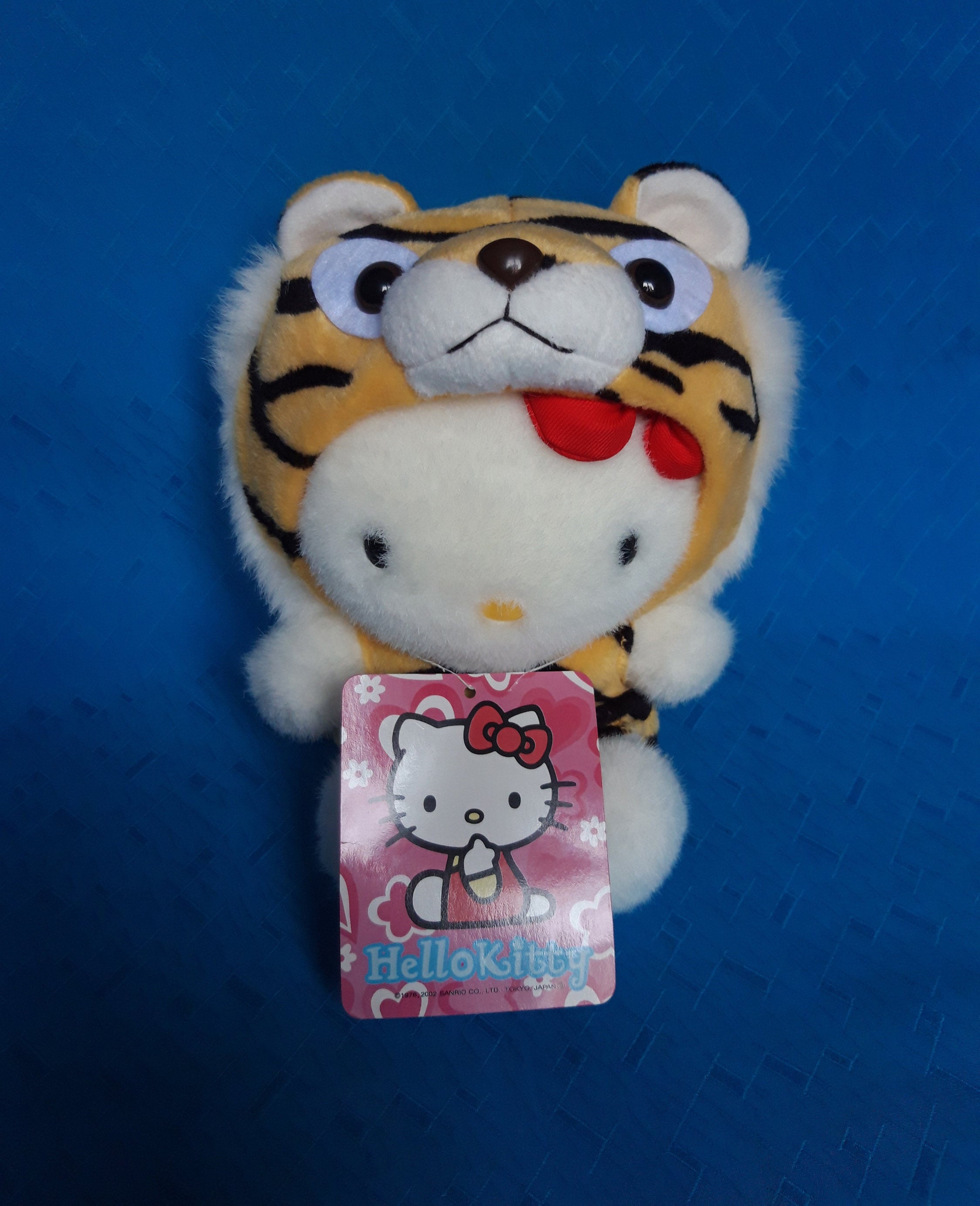 Vintage Hello Kitty Tiger 2002 Plush Stuffed Doll Soft Toy - Etsy