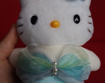 ヴィンテージ ハローキティ ブルー マーメイド ぬいぐるみ ソフトトイ