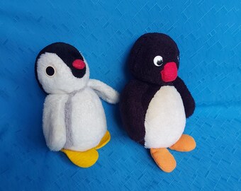 ヴィンテージ ピングーとピンガ 1992年製 ぬいぐるみ ソフトトイ