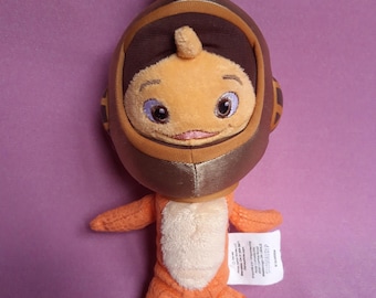 Disney Chicken Little Fish Out Of Water Plush Stuffed Doll Soft Toy