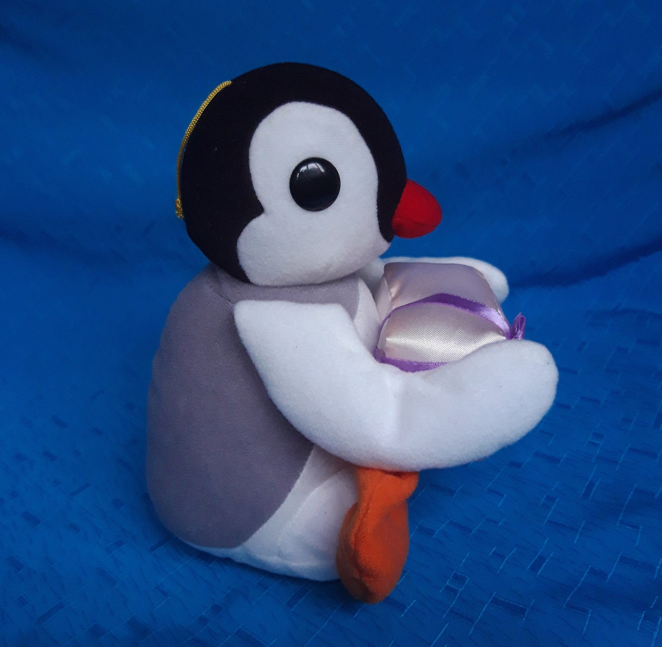 Vintage Pinga 20th Anniversary Banpresto 2000 Pingu Plush