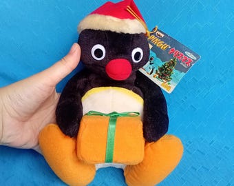 ヴィンテージ ピングー ホールドプレゼント クリスマス バンプレスト