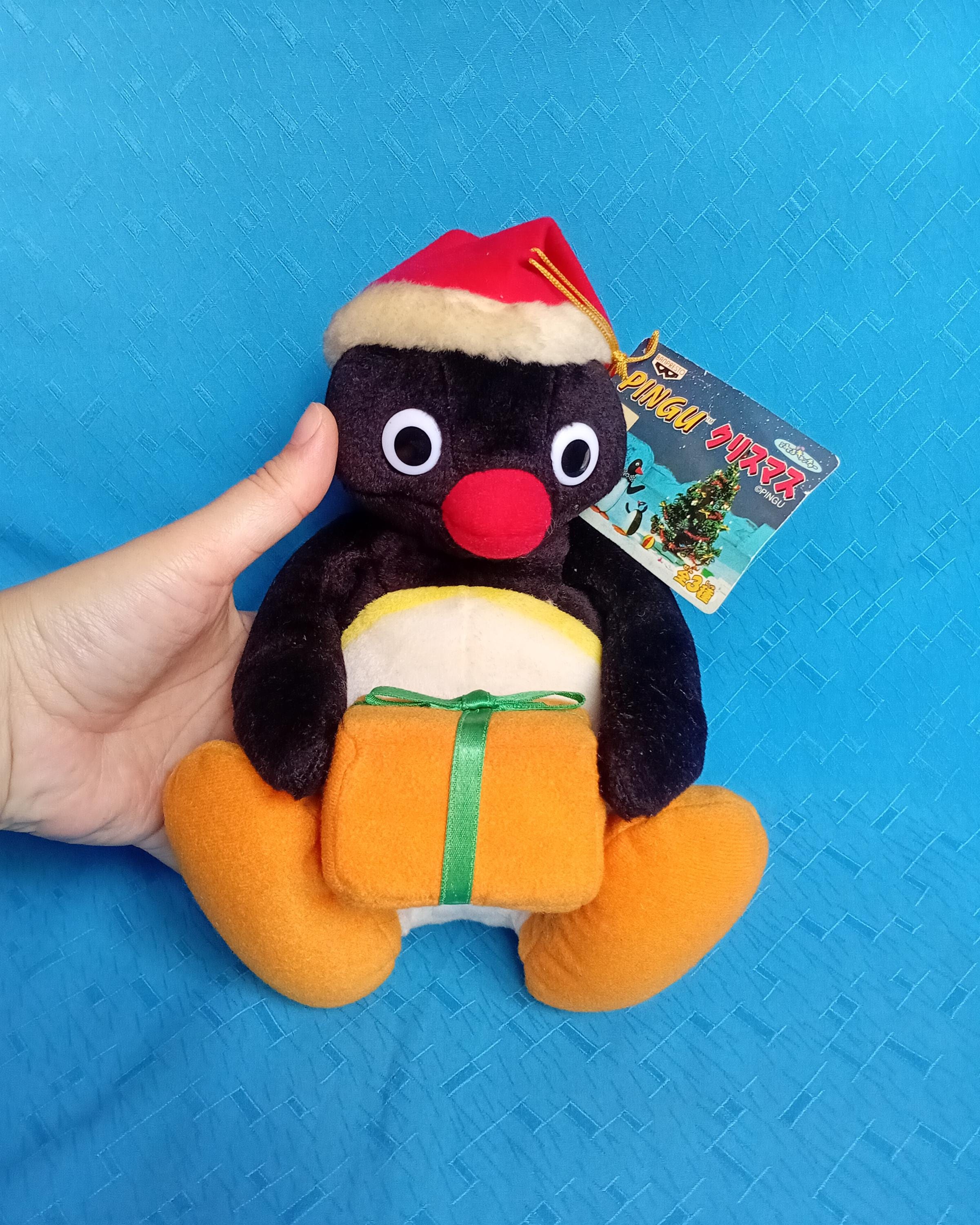 ヴィンテージ ピングー ホールドプレゼント クリスマス バンプレスト