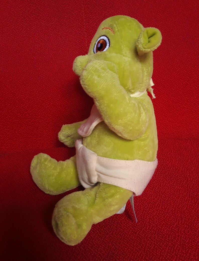 Baby Shrek Build A Bear Plush Stuffed Doll Soft Toy Etsy