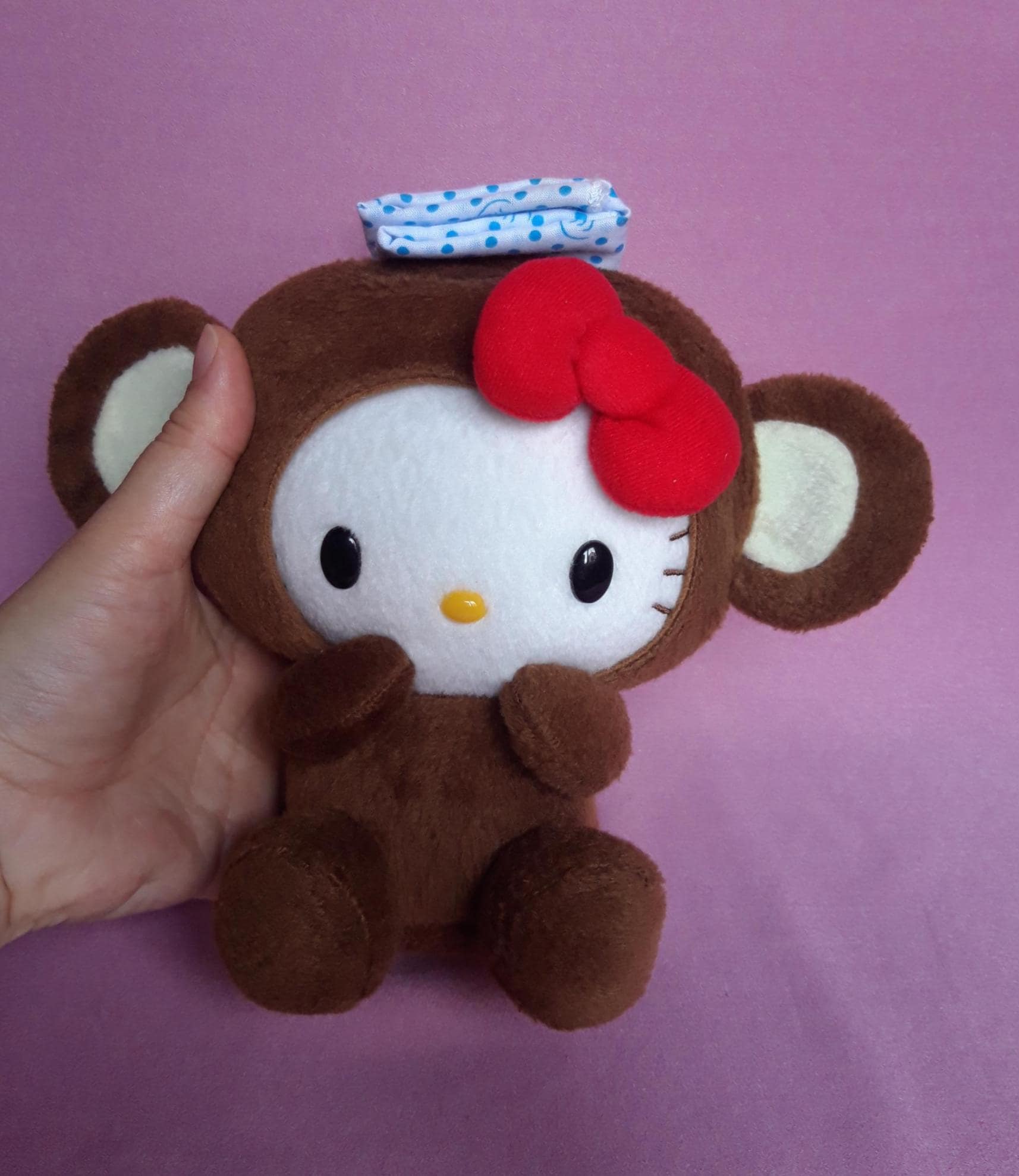 ハローキティ モンキー ぬいぐるみ - Etsy 日本