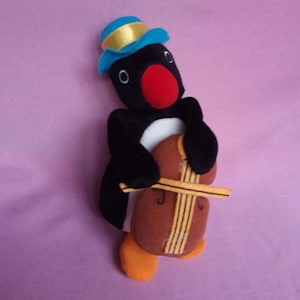 Vintage Pingu Banpresto 1996 Plush Stuffed Doll Soft Toy