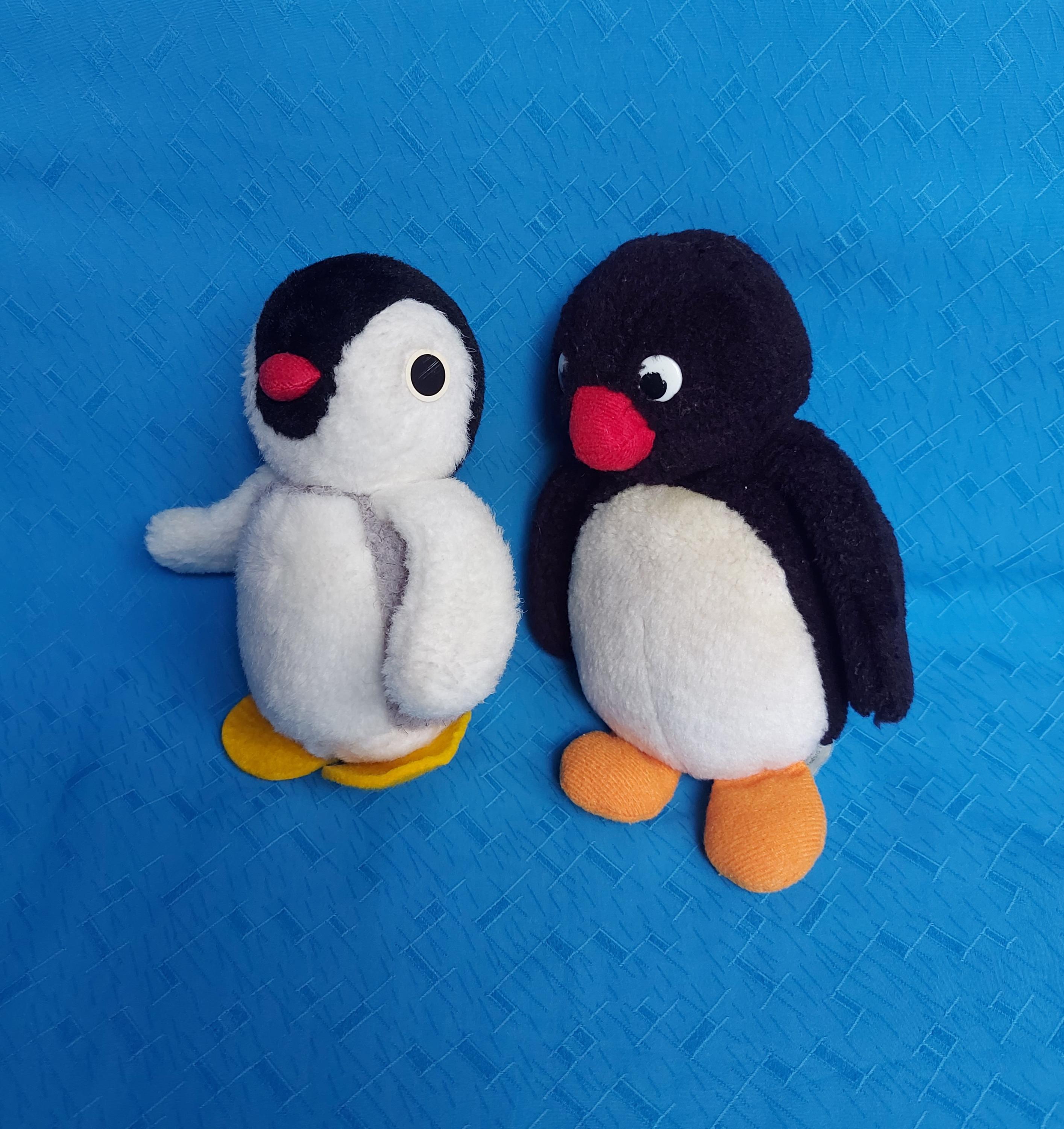 ヴィンテージ ピングーとピンガ 1992年製 ぬいぐるみ ソフトトイ