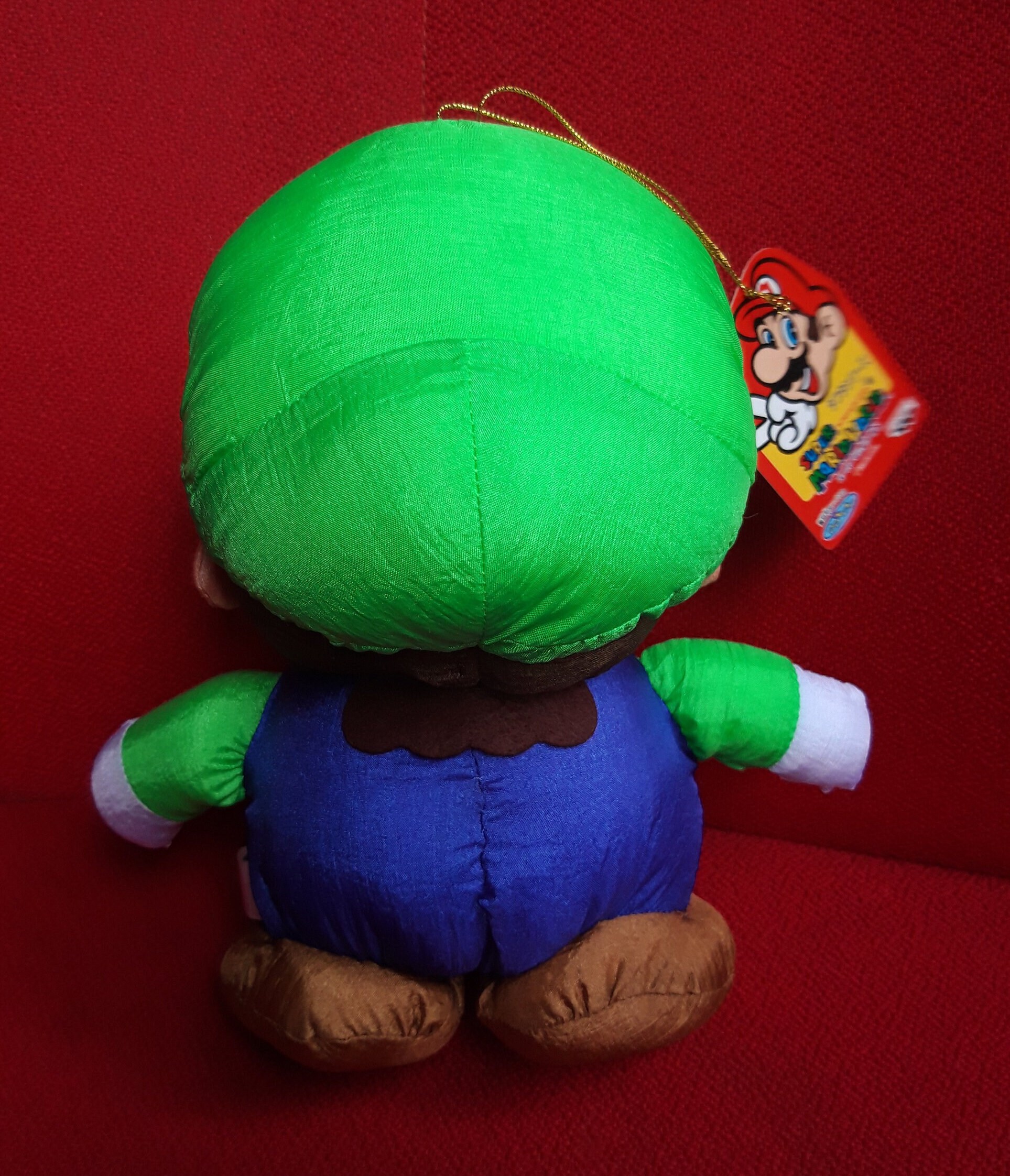 ヴィンテージ スーパーマリオ ルイージ ナイロン バンプレスト 任天堂