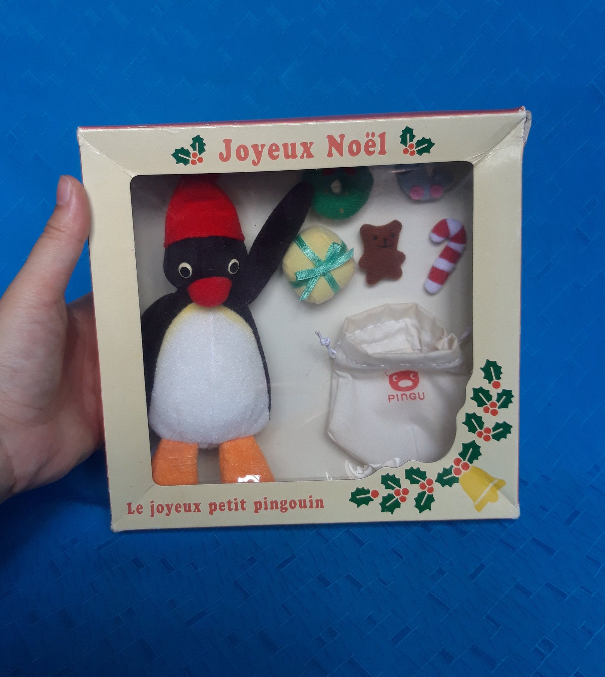 クリスマス ピングー イン ボックス ぬいぐるみ - Etsy 日本