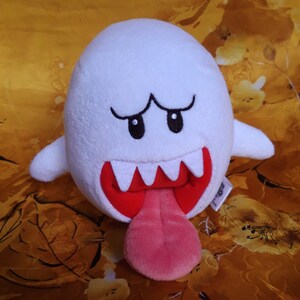 Super Mario Boo Ghost Sanei Nintendo Plush Stuffed Doll Soft Toy - Etsy