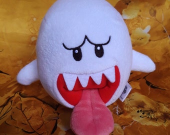 Super Mario Boo Ghost Sanei Nintendo Plush Stuffed Doll Soft Toy