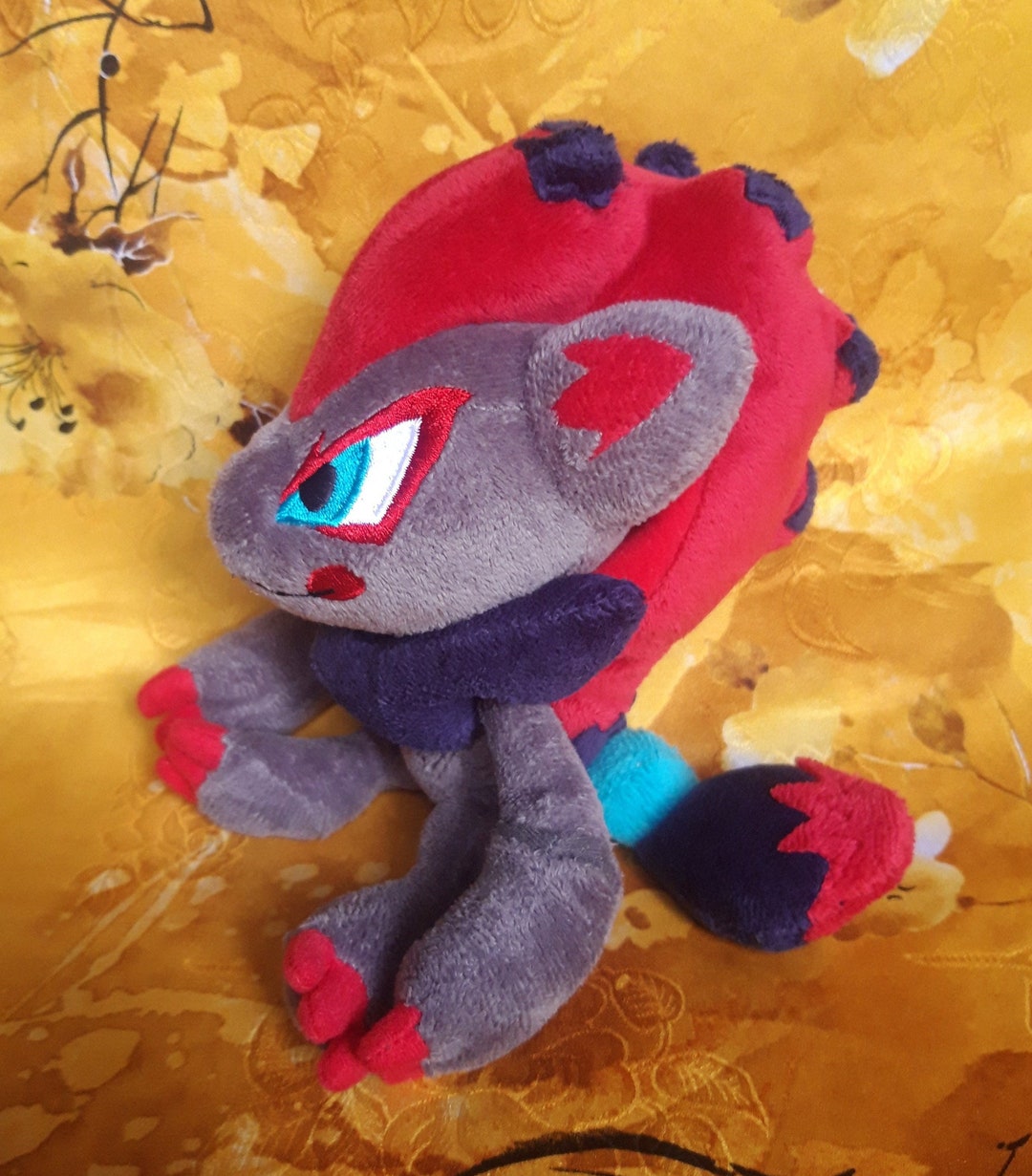 Zoroark Pokemon Center Nintendo Plush Stuffed Doll Soft Toy Etsy