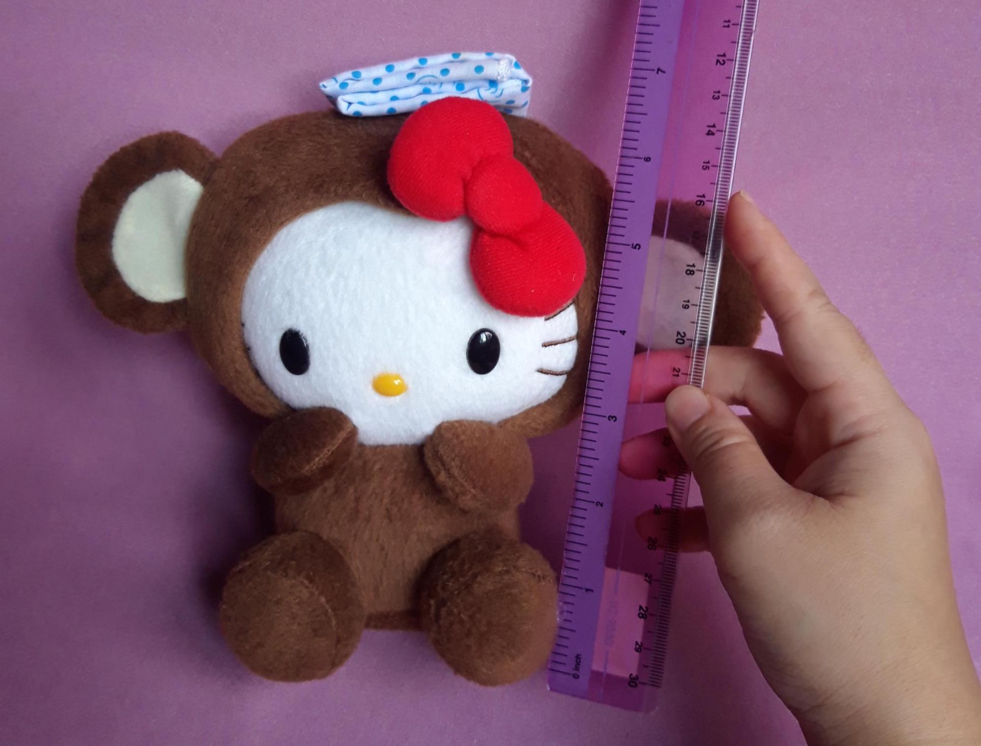 ハローキティ モンキー ぬいぐるみ - Etsy 日本