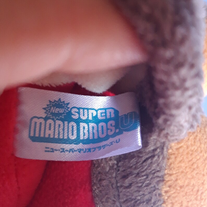 Super Mario Squirrel 2012 SANEI Japan Nintendo Plush Soft Toy | Etsy