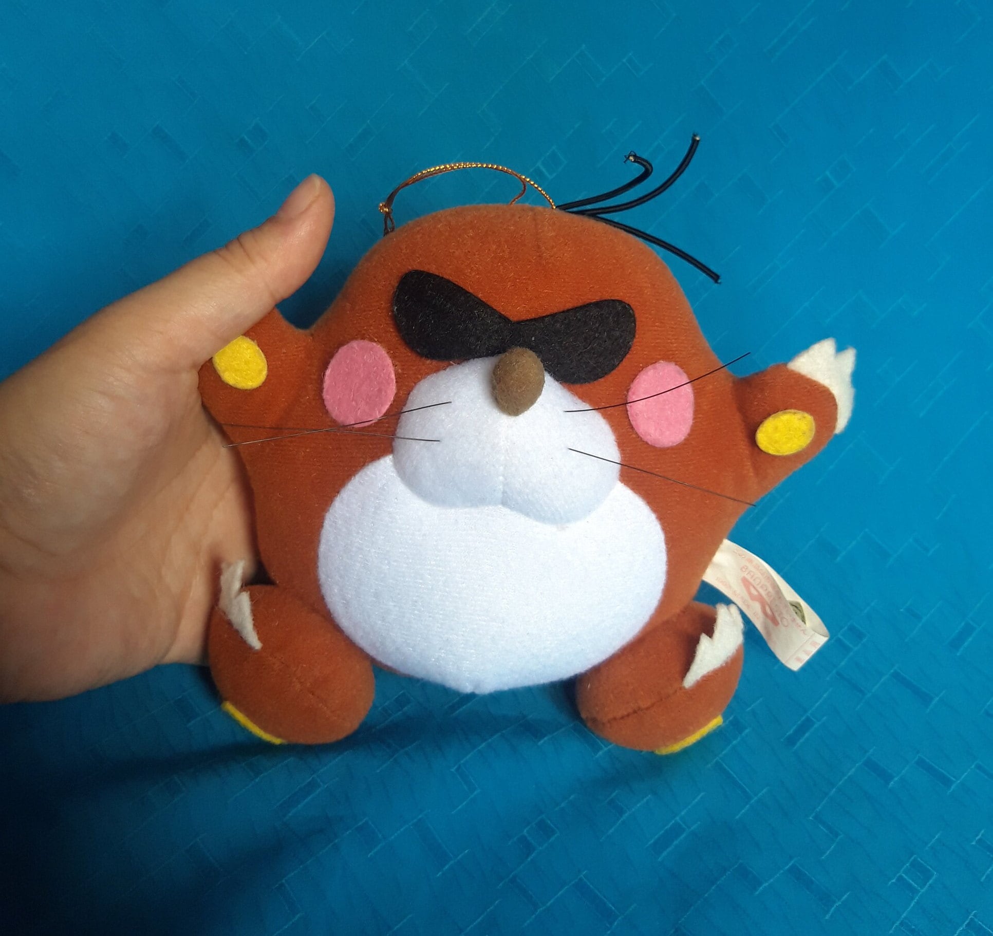 Vintage Super Mario Monty Mole Nintendo Banpresto 1992 Plush Stuffed Doll Soft Toy Etsy