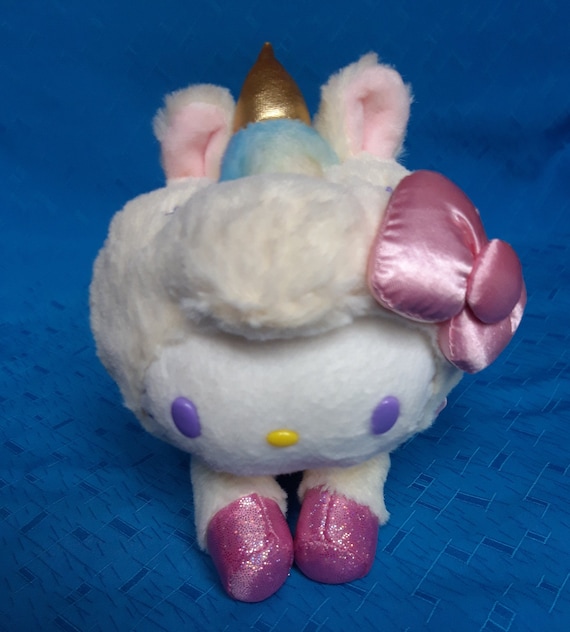 Hello Kitty Unicorn Pony Horse Plush Stuffed Doll Soft Toy - Etsy