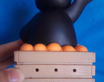 ヴィンテージ ピングー コインバンク オレンジ ビニールフィギュア