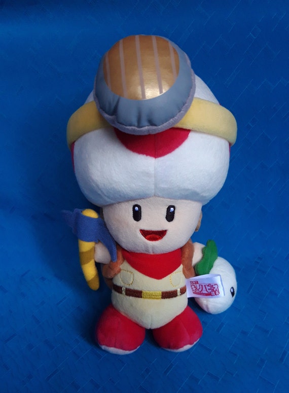 Super Mario Bros Mushroom Toad Plush Toy Doll Stuffed Animal Kids Xmas Gift  7