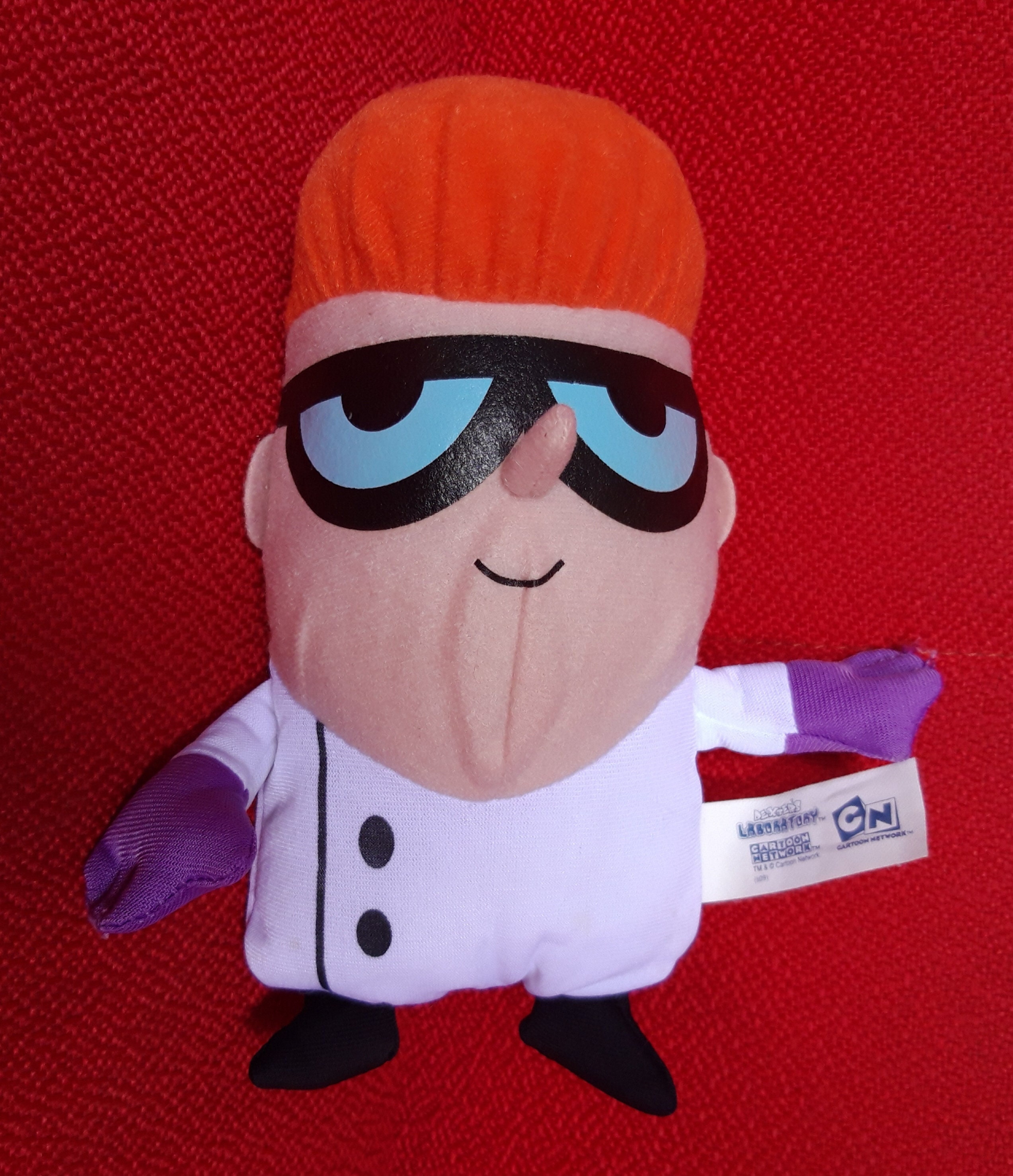 Vintage Dexter Laboratory Cartoon Network Plush Stuffed Doll - Etsy