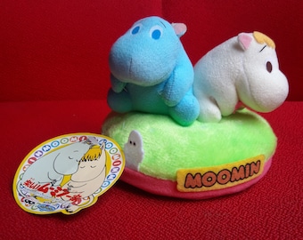 Vintage Moomin With Tag Banpresto 1994 Plush Stuffed Doll Soft Toy