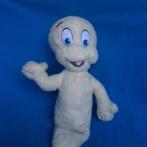 Vintage Casper Friendly Ghost Plush Stuffed Doll Soft Toy
