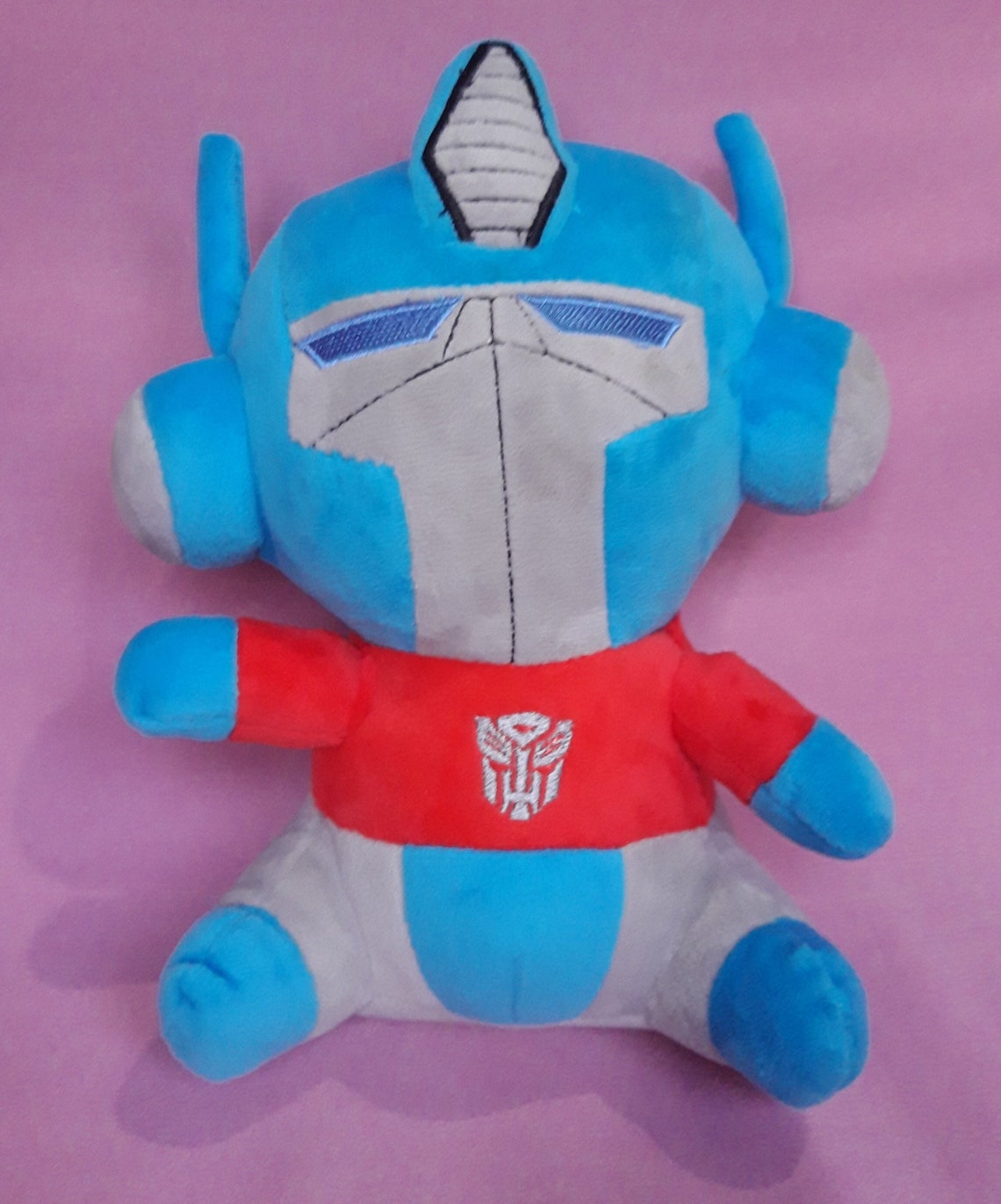 Transformers Optimus Prime 2014 Hasbro Plush Stuffed Doll Soft Etsy