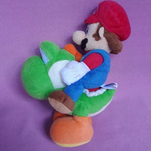 Super Mario Ride Yoshi Sanei Nintendo Plush Stuffed Doll Soft Toy