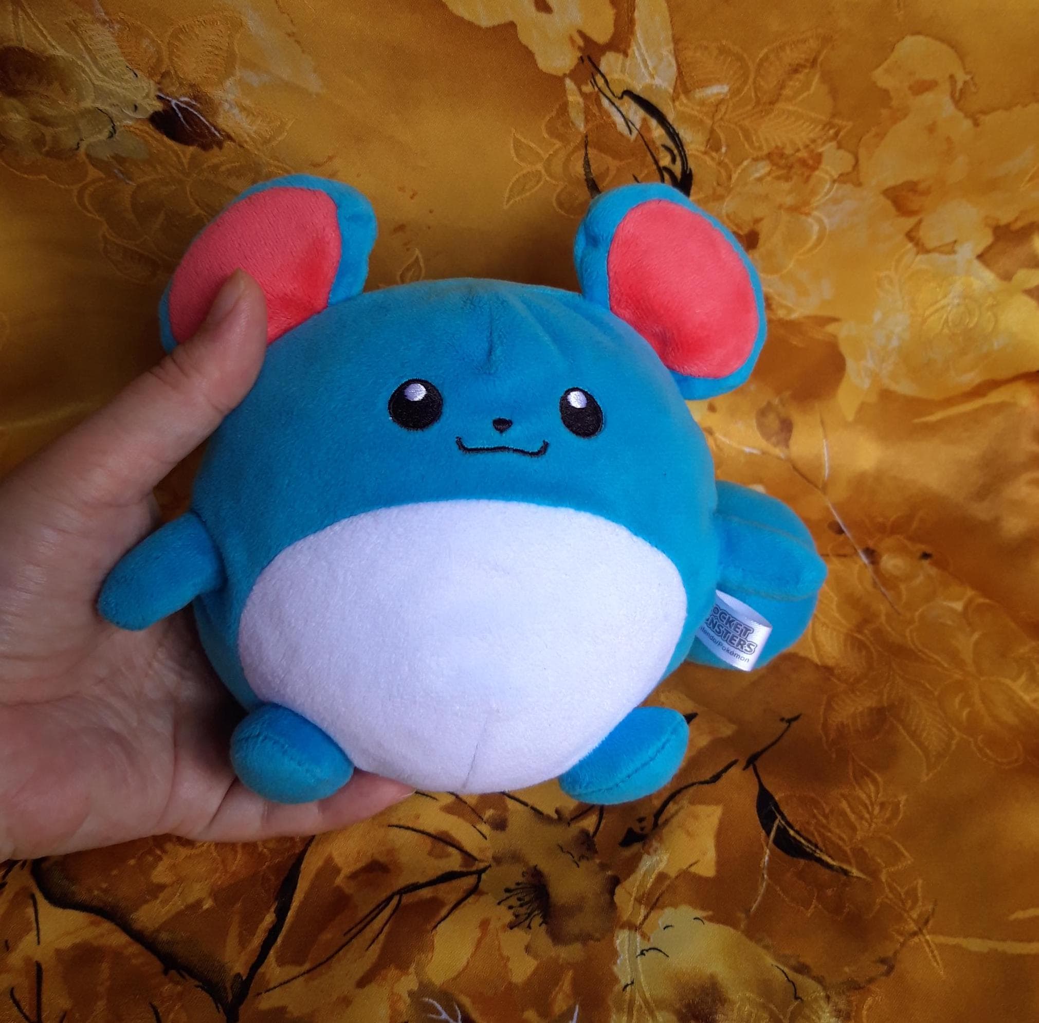 Marill Pokemon Sanei Pocket Monsters Plush Stuffed Doll Soft Toy