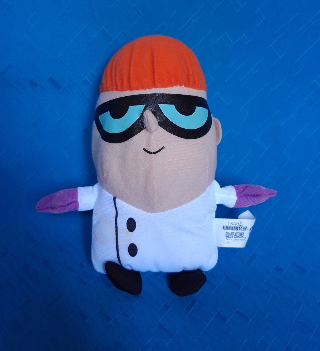 Vintage Dexter Laboratory Stain Cartoon Network Plush Stuffed Etsy