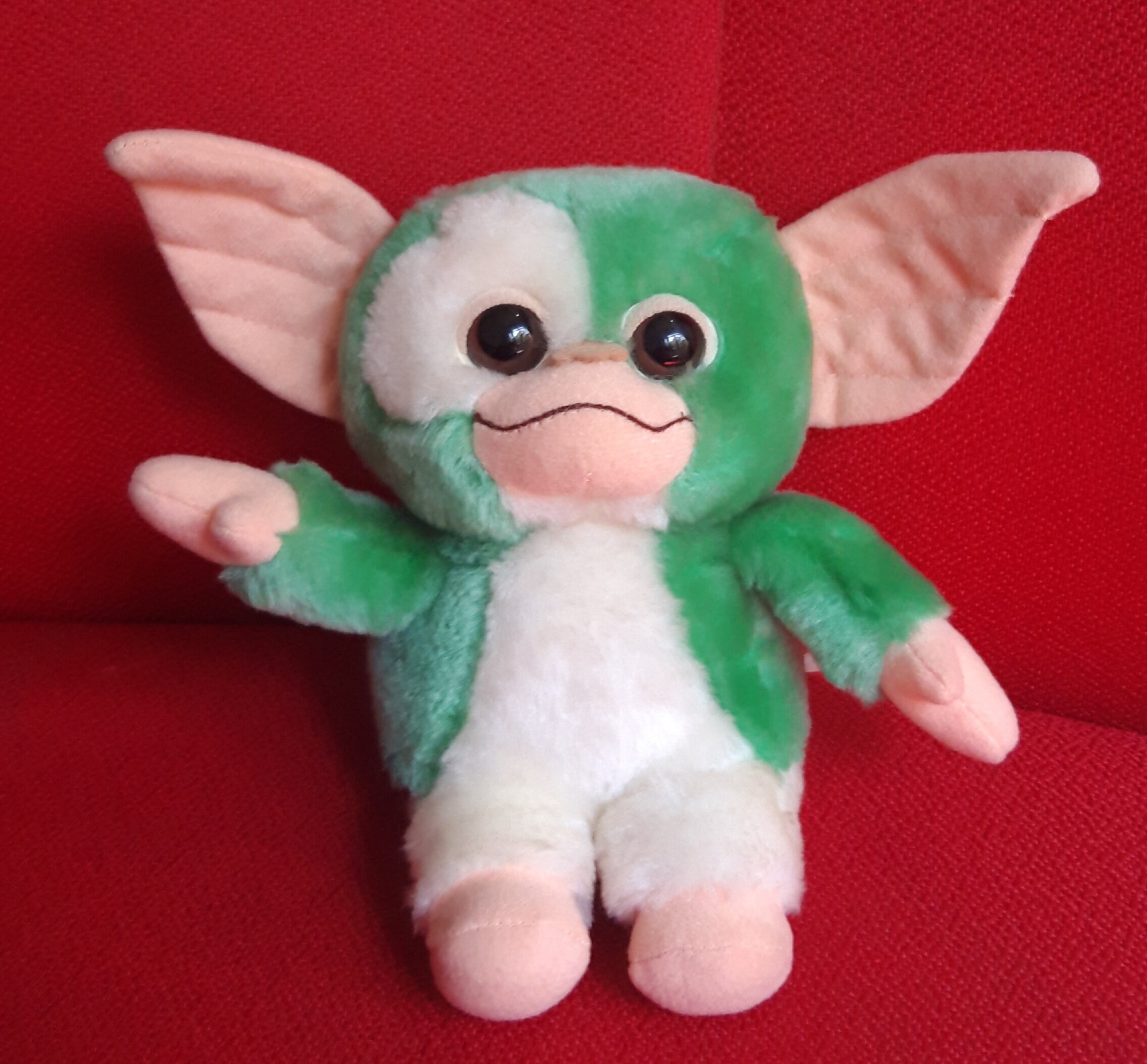 Vintage Gremlins Green Gizmo Plush Stuffed Animal Soft Toy Etsy