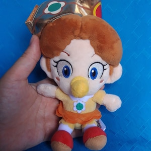 Baby Super Mario Princess Daisy Nintendo Sanei pluche knuffelpop