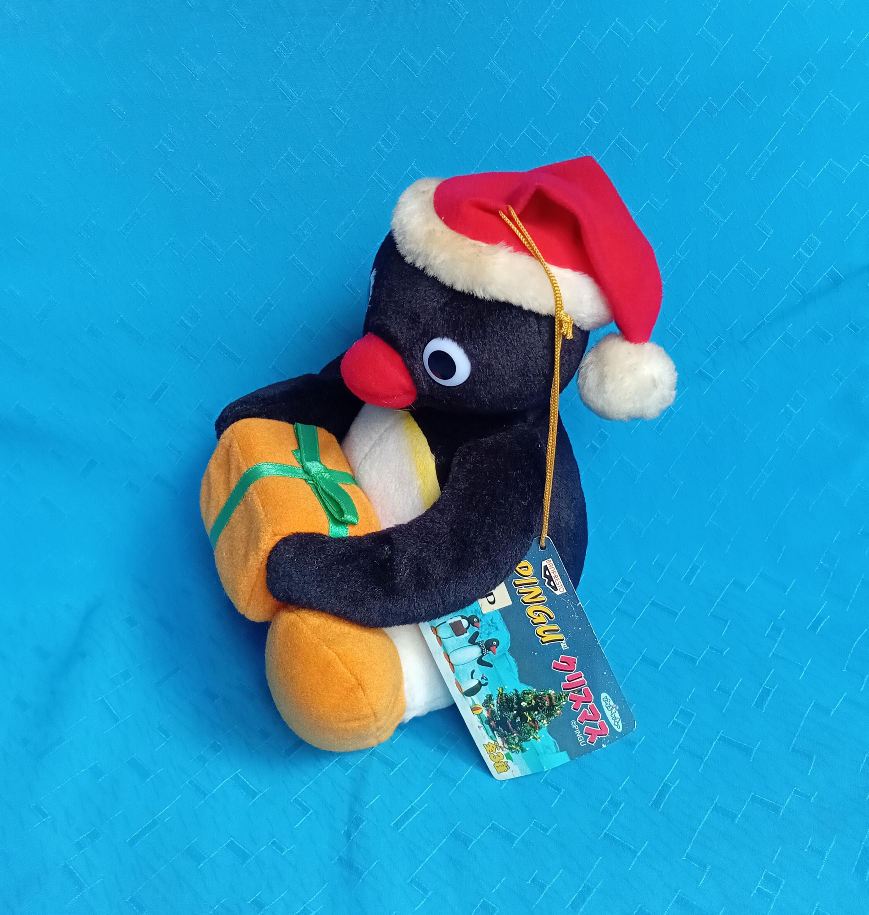 ヴィンテージ ピングー ホールドプレゼント クリスマス バンプレスト