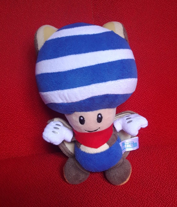 Super Mario Toad Squirrel Sanei Nintendo Plush Stuffed Doll Soft Toy -   Canada