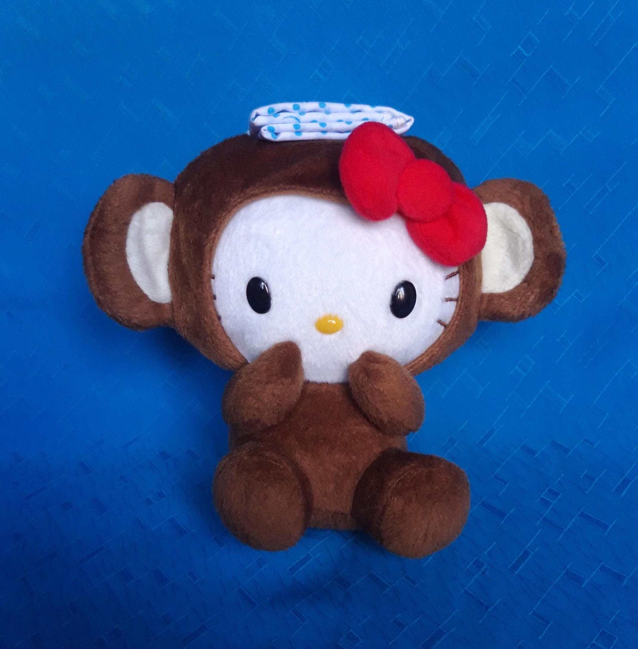 Hello Kitty Monkey Plush Stuffed Doll Soft Toy - Etsy