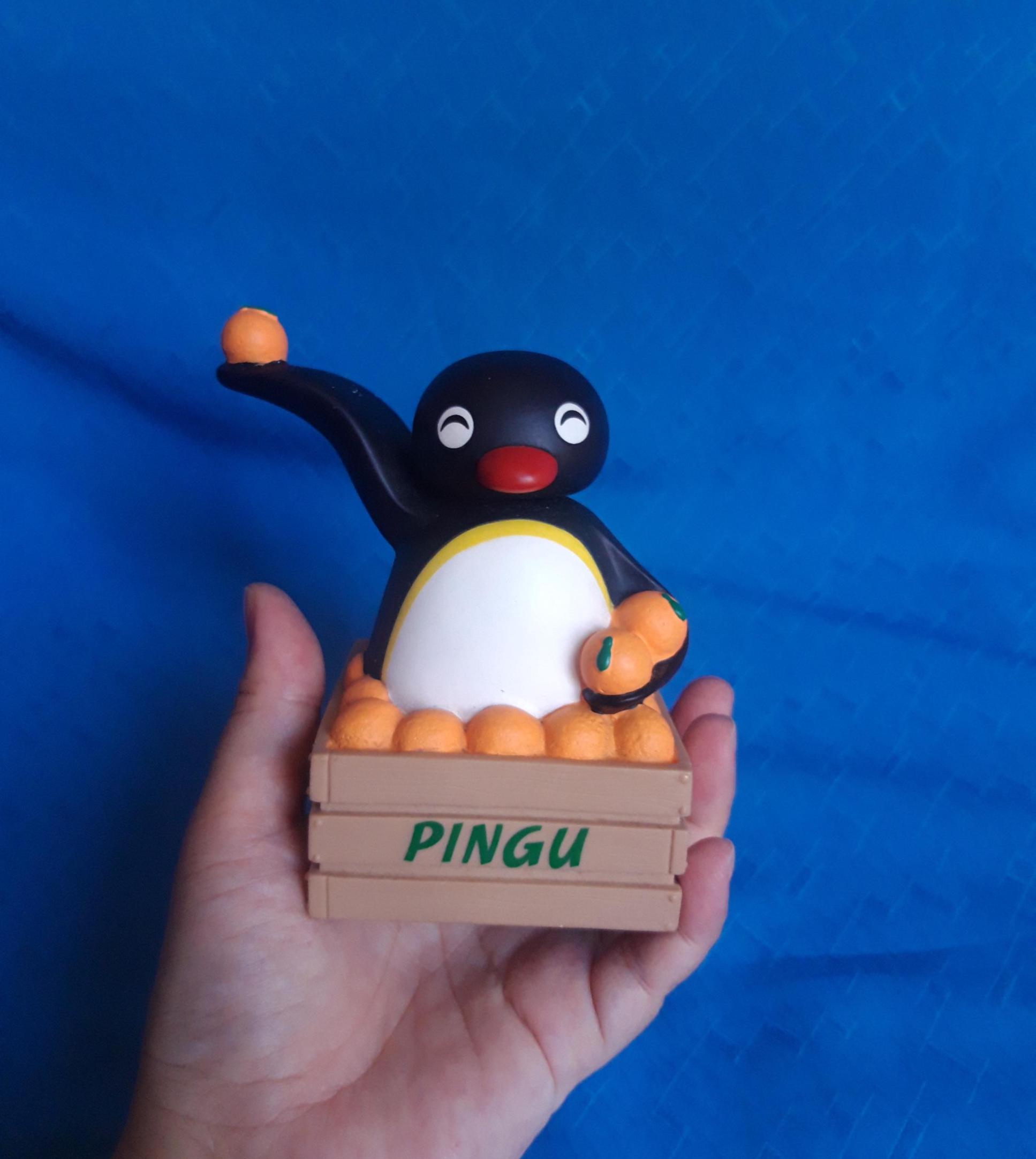 ピングー 貯金箱 レトロ ビンテージ 1998年製 フィギュア 非売品 2025