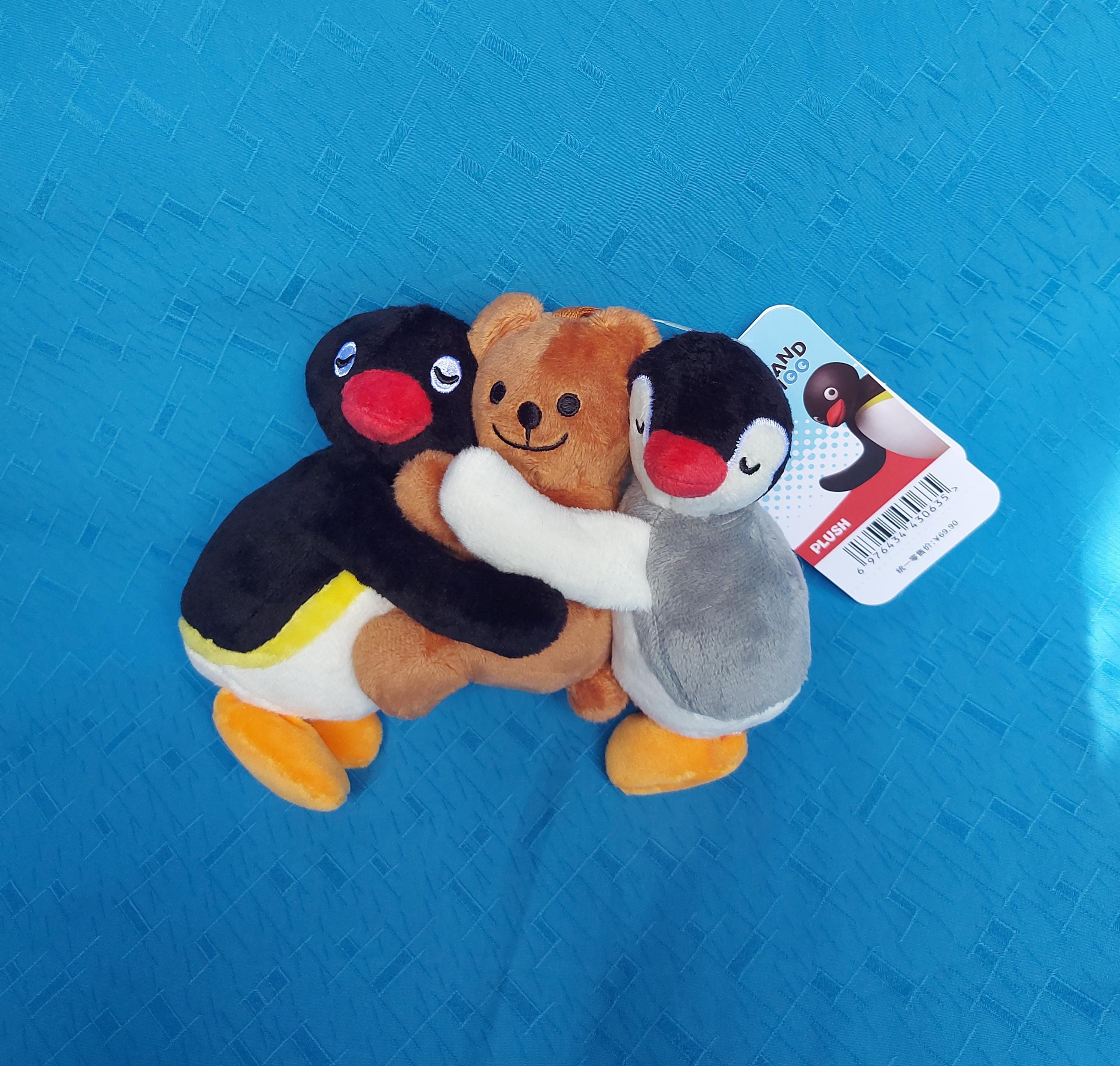 Pingu and Pinga Hug Teddy Plush Stuffed Doll Soft Toy - Etsy