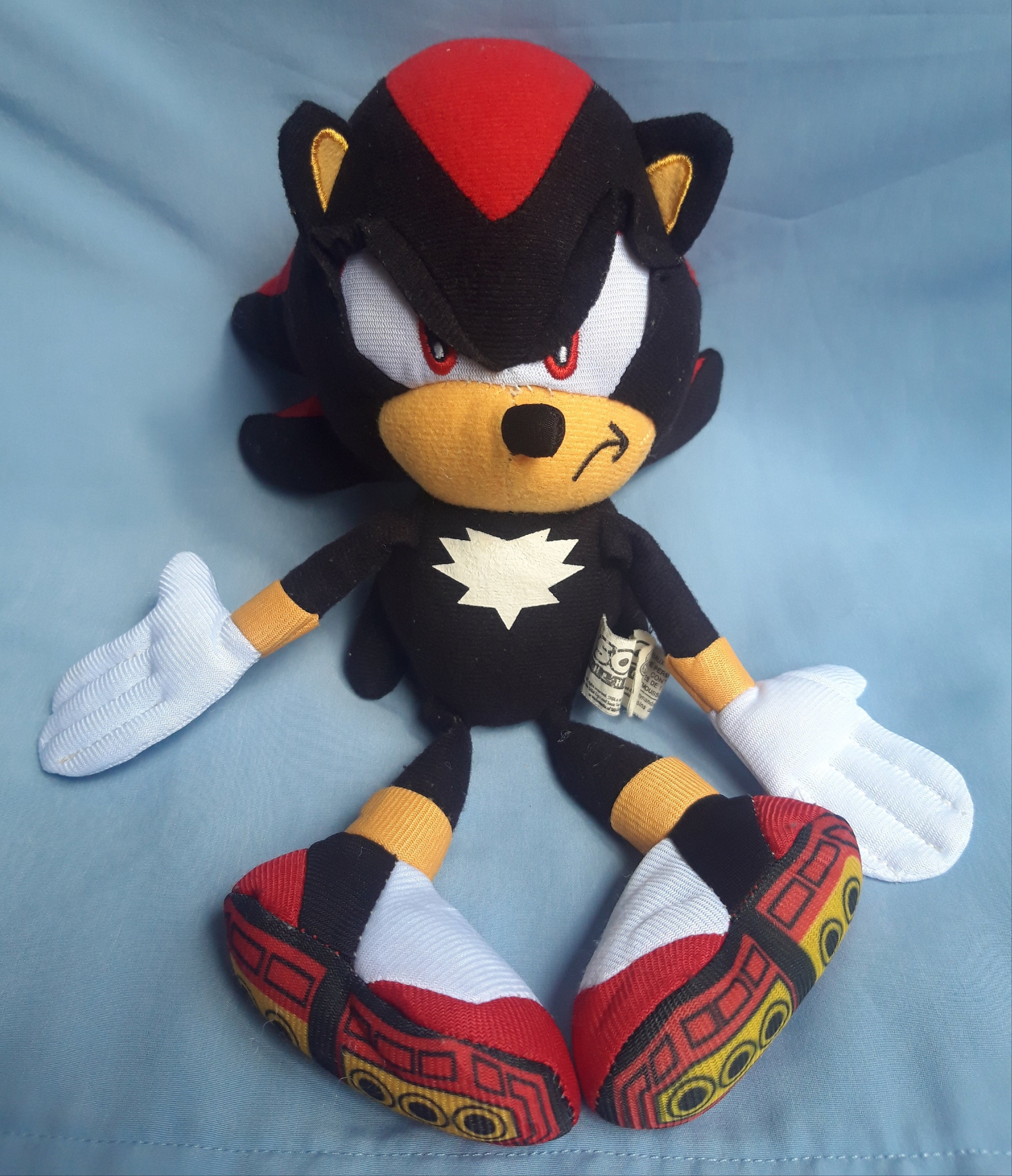 Rare Shadow Sonic The Hedgehog Black Plush - town-green.com