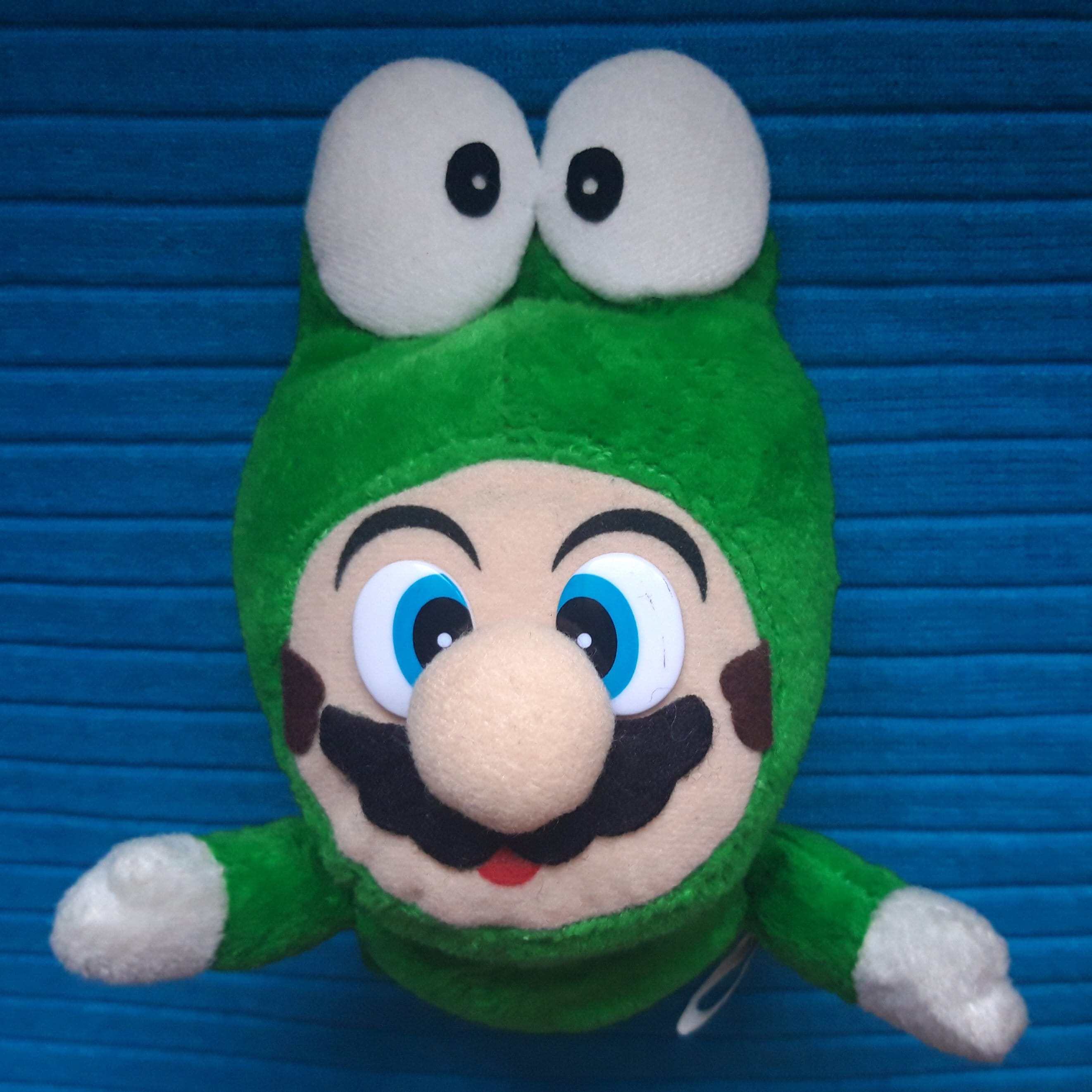 Vintage Super Mario Frog Nintendo Plush Stuffed Soft Toy Etsy