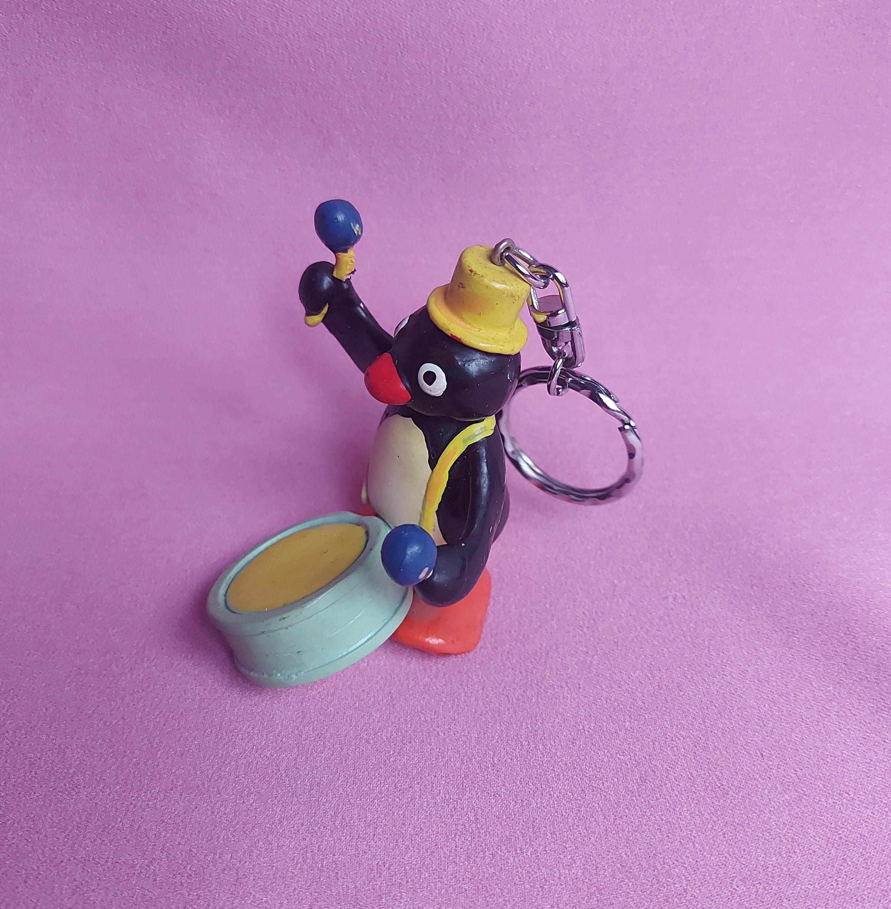 希少品 ヴィンテージ ベンデイビス マスコット 90年代 フィギュア ヴィンテージ ピングー ドラマー キーホルダー フィギュア 1990年