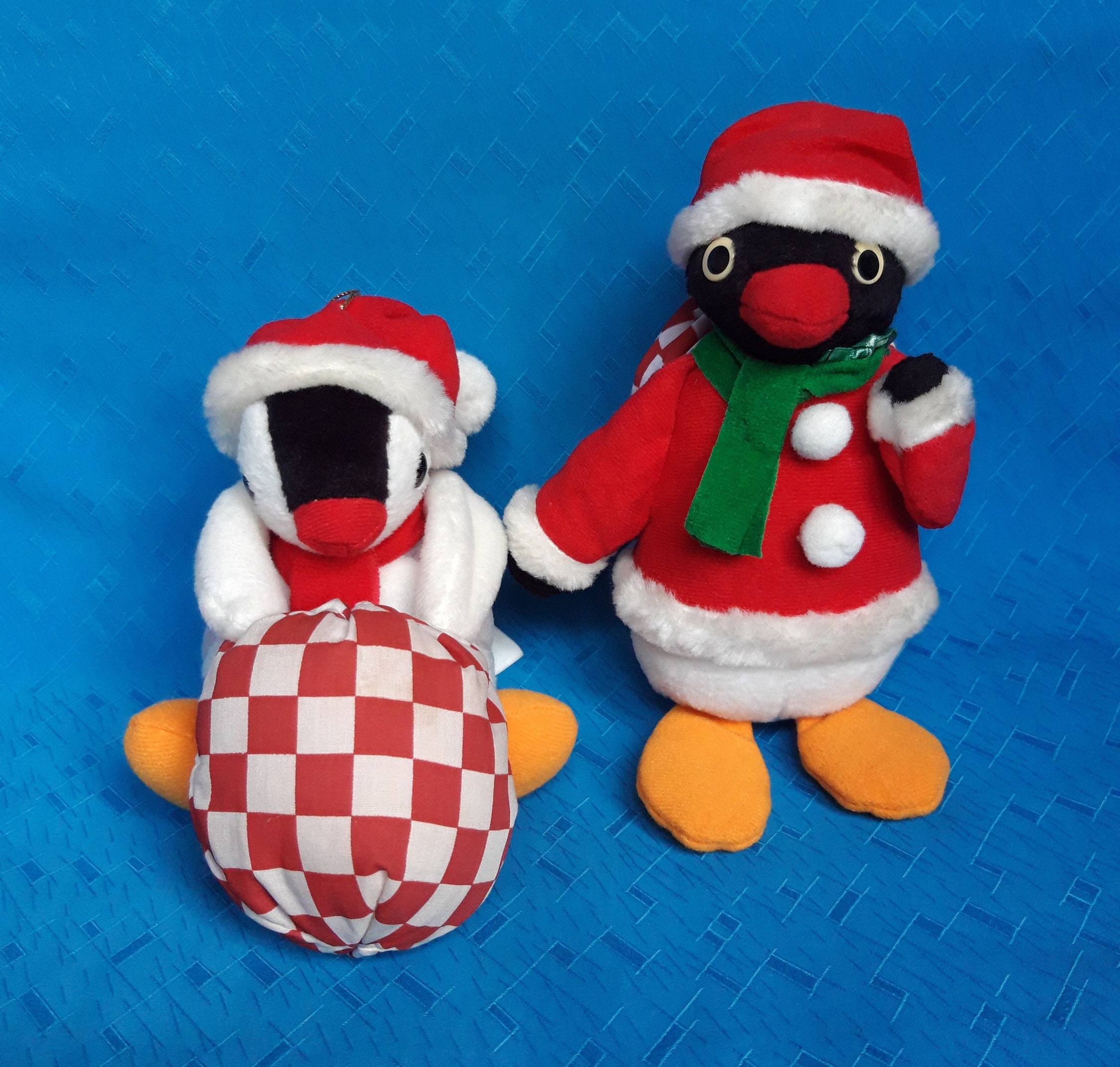 ヴィンテージ クリスマス ピングー ピンガ セット ぬいぐるみ ソフト